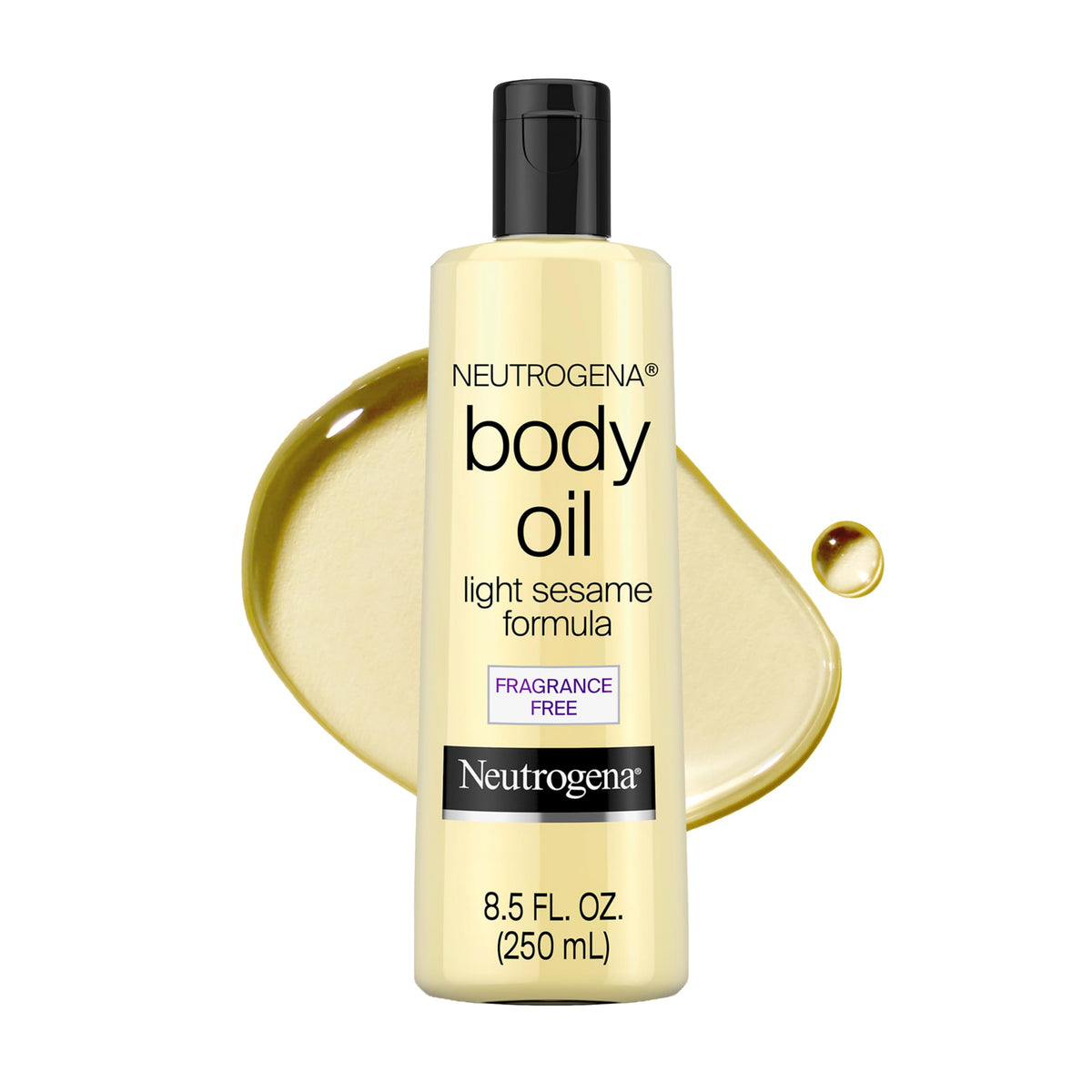 Neutrogena Body Oil Light Sesame Formula, Twin Pack, 16 fl oz